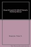Rover 213 and 216 1984 87 Owner's Workshop Manual