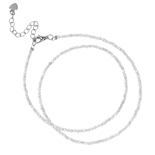 DOAMLIERWE New 2026 Minimalism Lapis Lazuli Small Beads Necklaces Fashion Natural Stone Unakites Labradorites Necklaces Choker For Female Yoga Gifts Perfect For Gift For Special Occasions