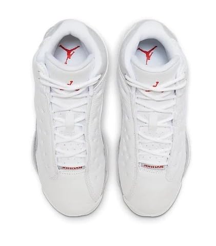 Big Kid's Jordan 13 Retro White/True Red-Wolf Grey (DJ3003 160) - 5.53