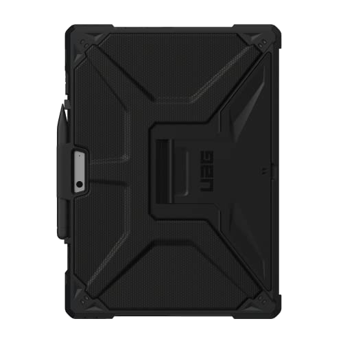 URBAN ARMOR GEAR UAG Designed for Microsoft Surface Pro 13" 12/11 Edition Case with Built-in Kickstand & Pen Holder Compatible with Type Cover Keyboard Rugged Protective Cover, Metropolis Black by URBAN ARMOR GEAR - Image 4