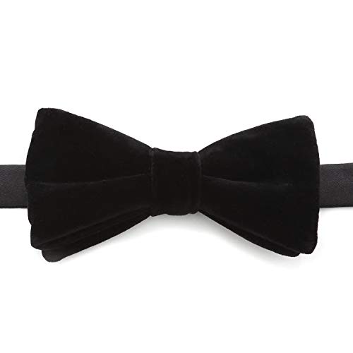 Ox & Bull Trading Company Black Velvet Bow Tie