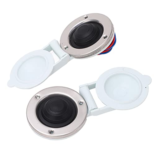 Ankerwinden-Fußschalter, 2 Stück Rostfreie Ankerwinden-Auf- und Ab-Fußschalter für Boote windlass foot switch