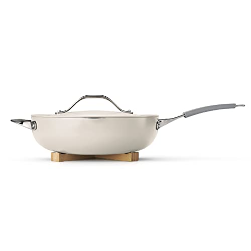 Image of Tramontina All-in-One Plus Pan Set, 5-Quart Ceramic Non Stick Cooking Pan