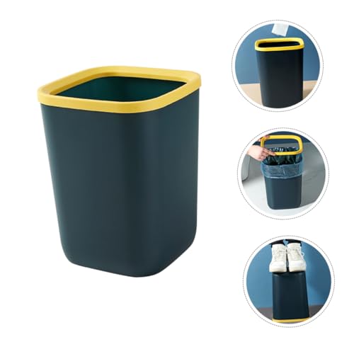 Caneca de basura rectangular para baño y escritorio miniatura 6