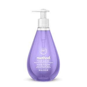 Method Gel Hand Wash, French Lavender, Biodegradable Formula, 12 Fl Oz (Pack of 1)