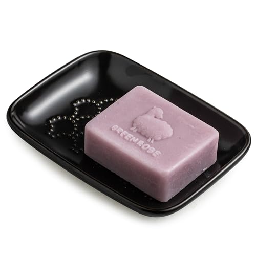 Gomakren Ceramic Soap Dish Black