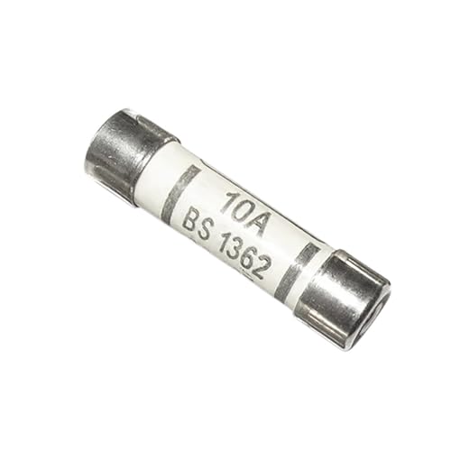 Fusible céramique BS1362 10A cartouche 6x25mm de rechange pour prise et appareil électrique