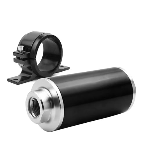 Filtre en ligne 100 microns haut débit avec adaptateurs AN6 AN8 AN10 pour carburant
