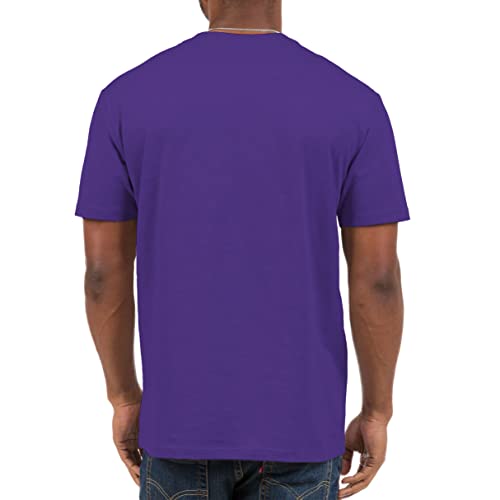 Junk Food NFL - Minnesota Vikings Classic Team Logo Adult SS T-Shirt Purple by Junk Food - Used condition - Image 4