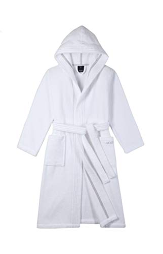 Preisvergleich Produktbild Joop! Bademantel Damen Kapuze 1649 Weiß - 600 M
