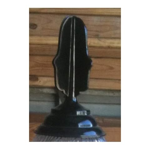 Black Plastic Finial for Lamp Post Globes Cover