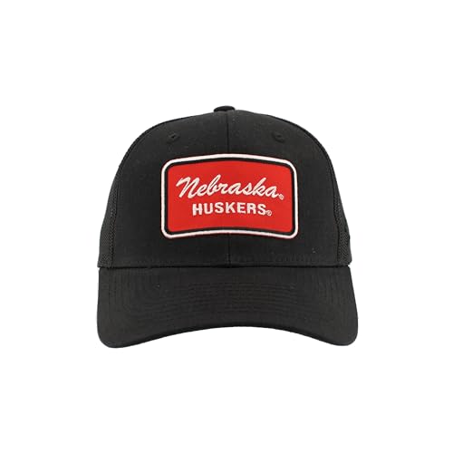 Nebraska Cornhuskers Gorra Snapback Oficial Negra miniatura 2