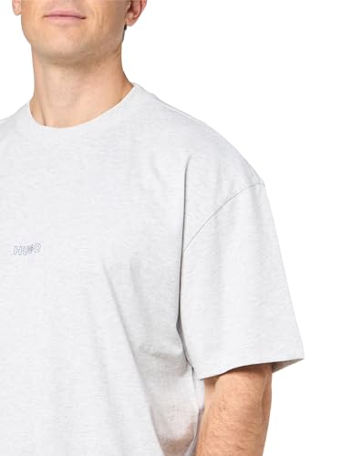 HUGO Men's Back Logo Cotton Jersey T-Shirt3