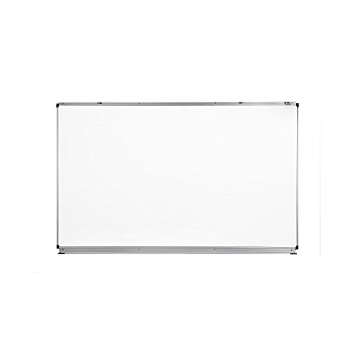 Tableau blanc émaillé 200 x 100 cm fini les traces et rayures pour écoles