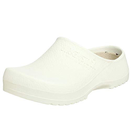 Birki's Unisex Super Birki Clogs, Weiß White, 39 EU