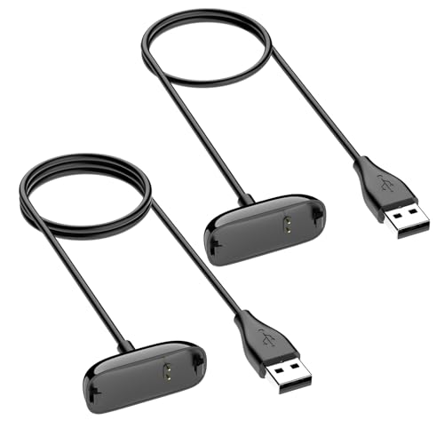 Vanjua Charger for Fitbit Inspire 2 / Ace 3, Replacement USB Charging Cable Compatible with Fitbit Inspire 2 / Ace 3 Fitness Tracker (1.6ft+3.3ft)