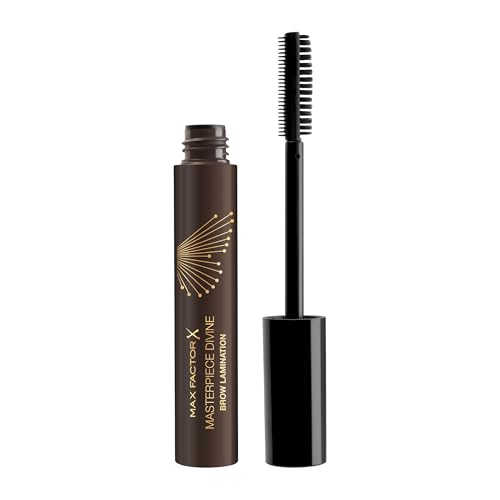 Max Factor, Masterpiece Divine Brow Lamination, Gel de Cejas, 004 - dark, 7ml