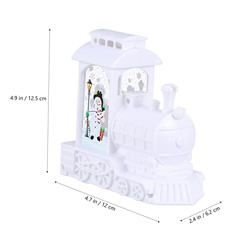 SWOOMEY 1 Peça Luzes De Natal Decorativas Brilhantes Lâmpada Em Forma De Trem Luz Noturna Lanternas