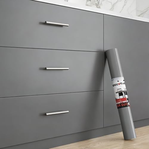 Decotalk Grey Wallpaper Peel and Stick Self Adhesive Wallpaper Removable