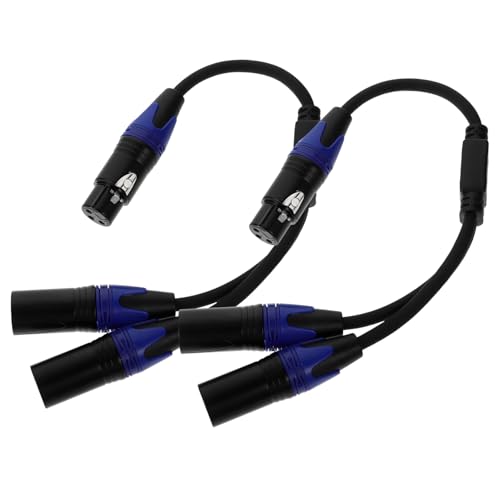 Câble XLR de connexion stable Alipis double femelle gaine tressée anti-torsion