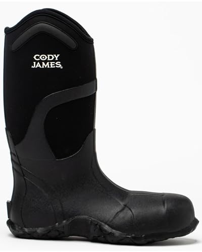 Cody James Men's 11" Rubber Work Boot Soft Toe - Bcjfa19w12-Sft2