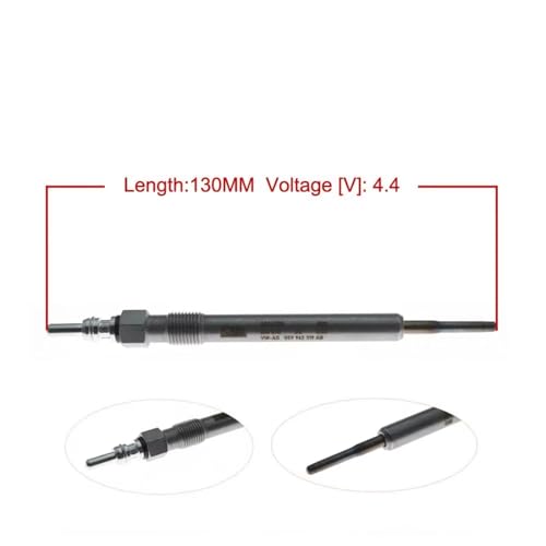 Bougies de préchauffage moteur pour VW Jetta et Passat 4 pièces - 4