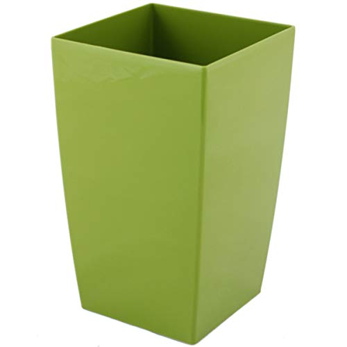 myBoxshop - Maceta para orquídeas (2 L, plástico), Color Verde