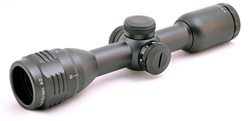Hammers Short Compact .177 .22 Airgun Pcp Air Rifle Scope 6X32Ao W/Illuminated Mildot Reticle Parallax Adjustable Objective Lens Stop Pin Rings #TOP1