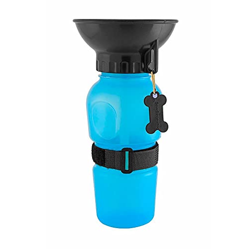 Garrafa Squeeze Para CĂŁes ou Gatos My Pet Prana Azul