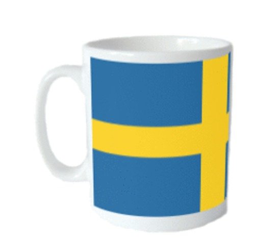 Teetreedesigns Sweden Flag Mug