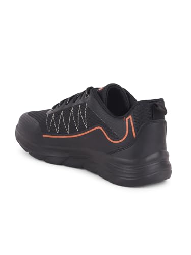 Image of Liberty LEAP7X ZIGGY-1E Sports Shoes for Men with Mesh Upper | EVA Sole Lacing Running Shoes | Memory Foam Insole | Walking, Gym, Outdoor Wear | Quick-Wear Elastic Laces | Comfortable Footbed