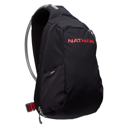Chaleco de hidratación running Nathan 12L material impermeable y transpirable Pinnacle Race 2