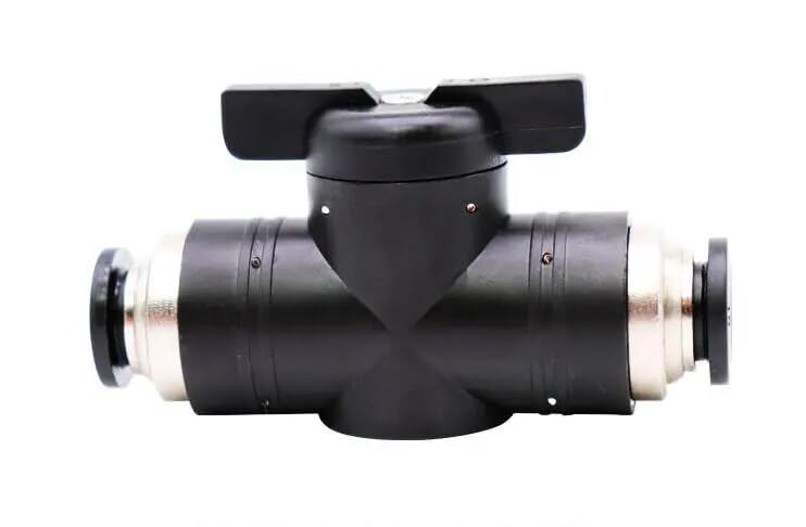 CentIoT - Pneumatic connector Push In Fittings For Air Hose and Tube Connector BUC Valve (6MM) 2