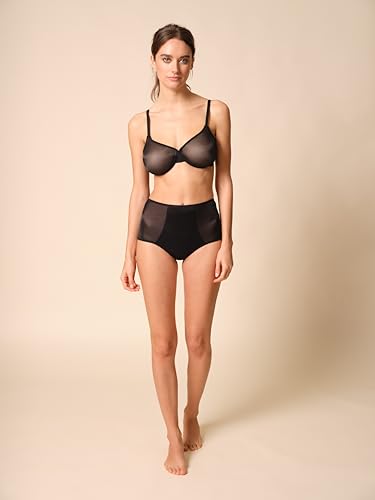 Image of Gossard Glossies Sheer Underwire Bra - Barely-There Moulded Plunge, Invisible Under Clothing