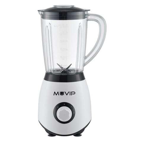 Blender 1300W 1.5L - 2 Speeds - Stainless Steel Blades - Ice Pick Function - Safety Lock