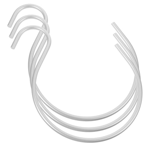 Unomor Space-saving Scarf Hangers 3pcs S-shaped Hooks for Ties Scarves Belt Rack