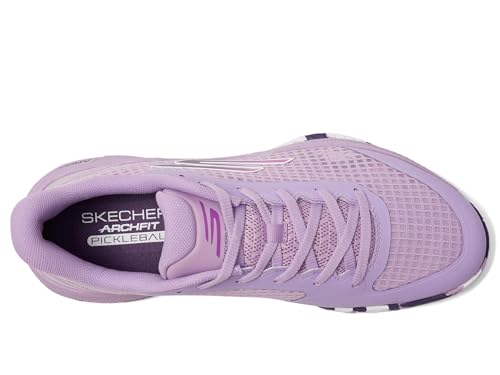 Skechers Skechers Women's Viper Court Pro Pickleball Sneaker, Lavender, 7.5
