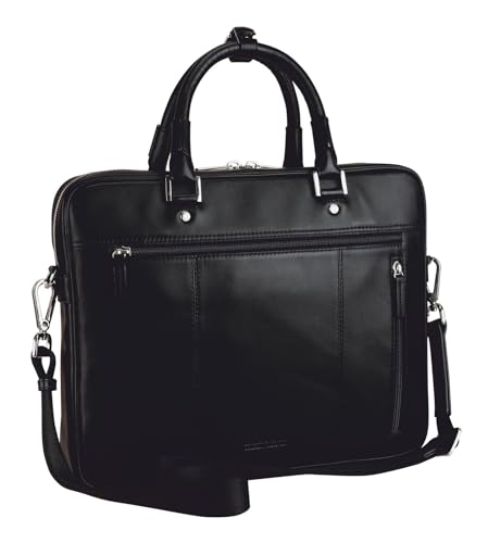 Preisvergleich Produktbild Leonhard Heyden Montreal Briefcase 1 Compartment Black
