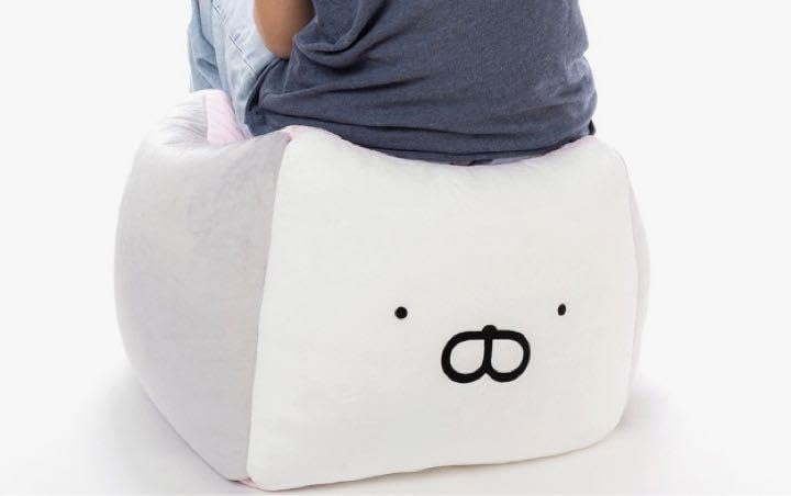うさまる うさこ キューブクッション S-5500 Amazon.co.jp: うさまる キューブクッション 40cm Face : ホーム＆キッチン