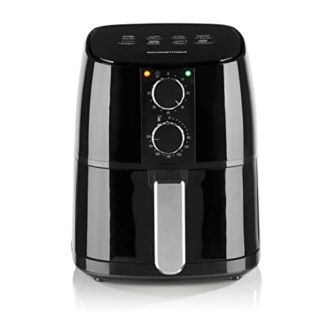 GOURMETmaxx XL Heißluft-Fritteuse 4 L | Frittieren ohne Fett, Fritteuse, Ofen und Grill in einem | bis zu 60 min. Timerfunktion Cover