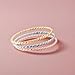 Trio of Braided Rope Stacking Rings | Set of 3 Mixed Metal 1mm Thin Stacking Twist Rings | Silver Gold & Rose Gold | Comfort Fit Sizes 3-12 (6)