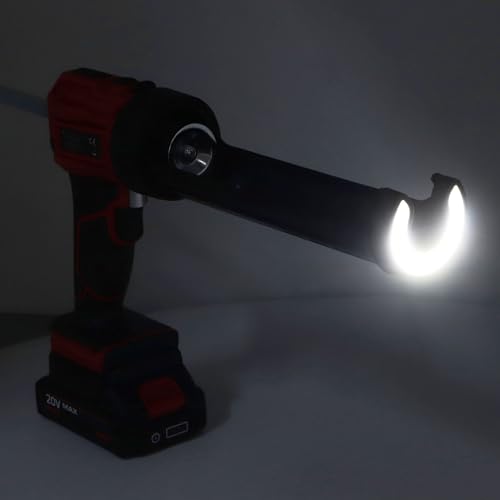 Pistola eléctrica de calafateo inalámbrica 20V con LED miniatura 4
