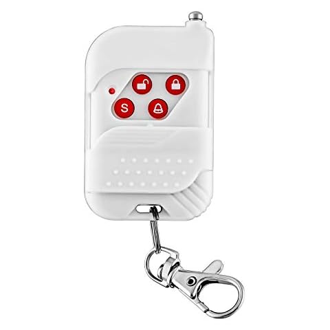 KERUI Wireless Remote Control Working with KERUI Home Alarm System White 433 mHZ… Cover