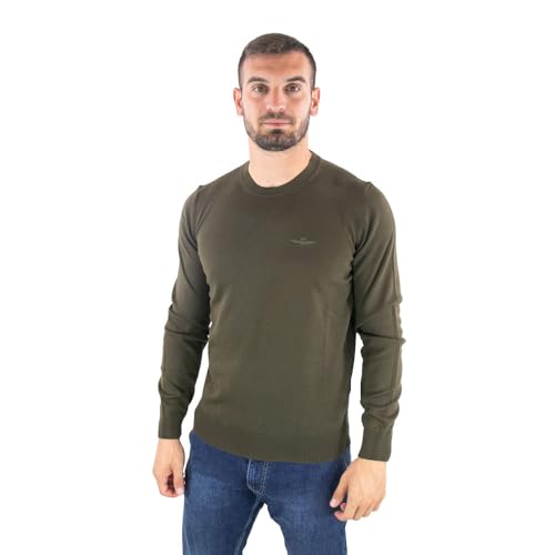 Pull col rond Aeronautica Militare MA1446 homme confortable et anti-déformation