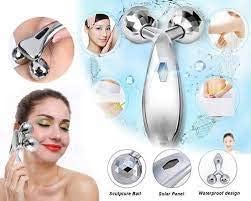 Acufitness acupressure product Acufitness AcupressSure Multi 3D Massager ROLRR 360 Rotate Silver Thin Face Full Body Shape Shape Lifting Rinkle Remover Facial Massage Relaxation tool Acufitness acupressure product Acufitness AcupressSure Multi 3D Massager ROLRR 360 Rotate Silver Thin Face Full Body Shape Shape Lifting Rinkle Remover Facial Massage Relaxation tool