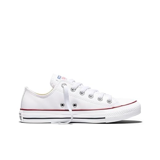 Converse Leder Chucks CT OX 132173C Weiß, Schuhgröße:44