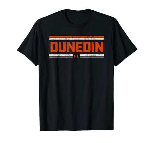 Retro Vintage Dunedin FL Distressed T-Shirt T-Shirt