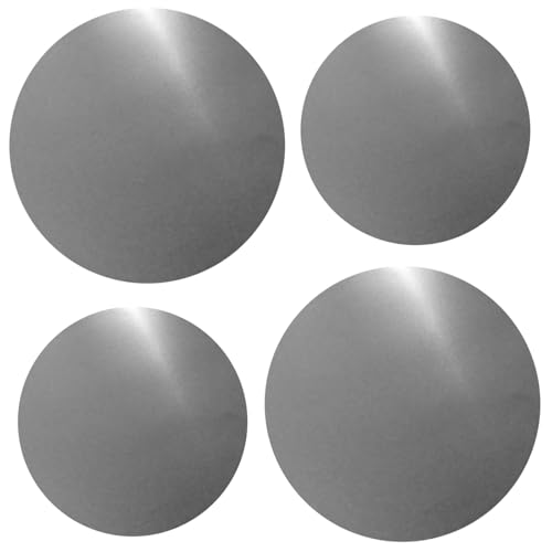 Kerixi Electric Stove Burner Covers Range Top For Expanding Counter Space Stovetop Decor (Silvery)