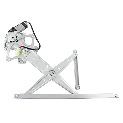 Image of TRQ Front Driver Side Power Window Motor and Regulator Assembly Power Compatible with 2008-2015 Scion xB 2009-2013 Toyota Corolla Japan Built Models 1st VIN Digit J