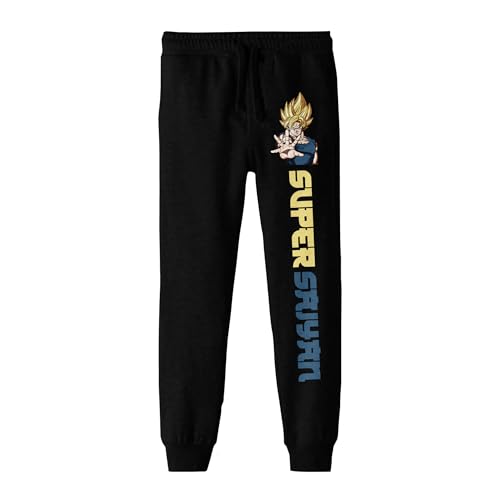 Dragon Ball Z Super Saiyan Goku Youth Black Joggers